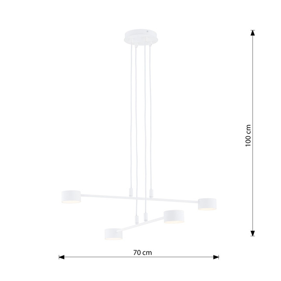 Lampa Wisząca Emibig Modus 4 White (1340/4)