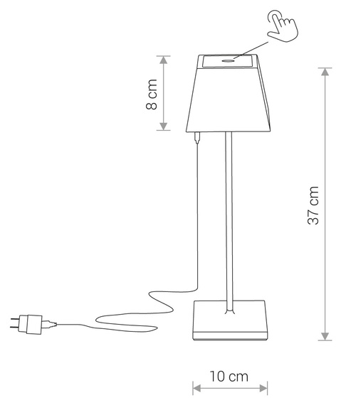 Lampa Stojąca Nowodvorski Mahe Led 8398