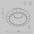 Oprawa do zabudowy Maytoni Share DL051-U-2W