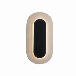 Kinkiet Maxlight W0393 Travertino Oval 10w