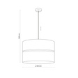 Lampa Wisząca TK Lighting Eco 5773