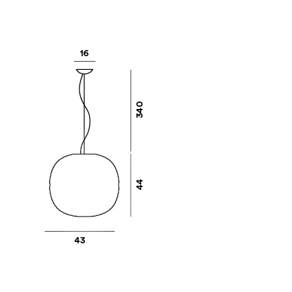 Foscarini Gem Lampa wisząca FN274007E_10