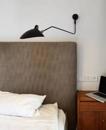 Kinkiet czarny regulowany duży Berella Light Estra 1 BL0043