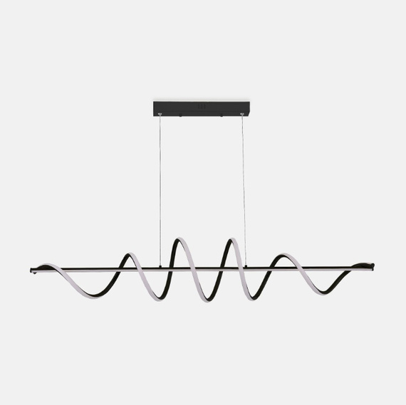 Lampa Ledowa Czarna Wstęga Zuma Line Esero 003064-034762