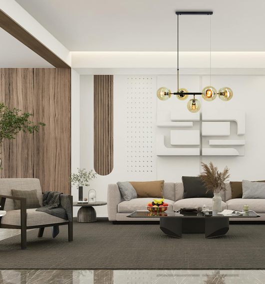 Żyrandol Elem Greta 3402/5 BL TR