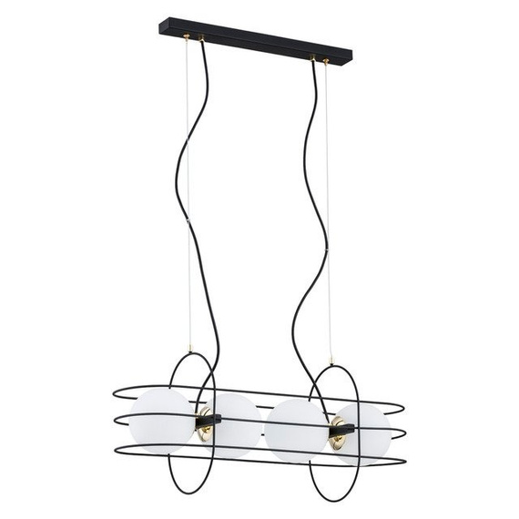 Modernistyczna Lampa nad wyspę Argon Rossano 1679