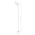 Lampa Stojąca Nowodvorski PATHWAY LED PRO 3000K 10283