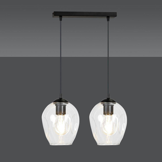 Zwis ISTAR 2 BL TRANSPARENT czarny (679/2) - Emibig