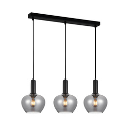 Żyrandol Italux Stabla Pnd-30084-3-Bk-Sg