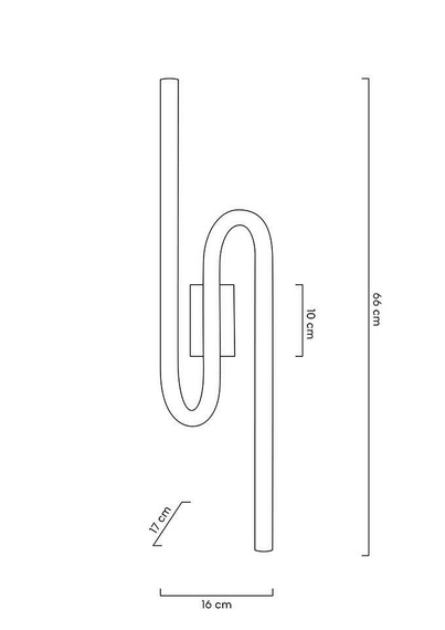 Lampa Ścienna Moosee Macaroon MSE010100376