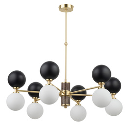 Lampa wisząca Kutek Erba ERB-ZW-6(ZM/4)CB