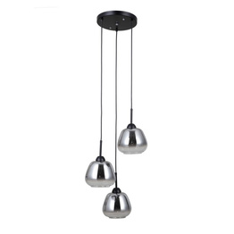Italux Felis PND-40824-3-BK Lampa wisząca