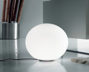 Lampka Nocna Leucos SPHERA T3 / 37 biała 37 cm