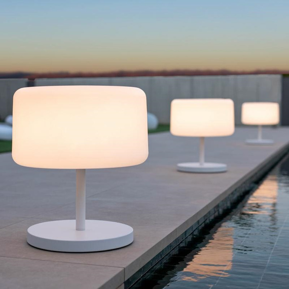 Lampa Stojąca Zewnętrzna Moosee Chloe LUMCHLPLTSSNW