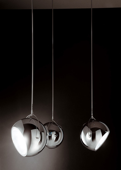 Lampa wisząca Fabbian BELUGA STEEL D57 A09 15