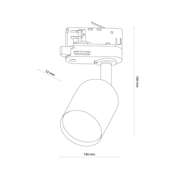Lampa Do Szynoprzewodu TK Lighting Tracer 6057