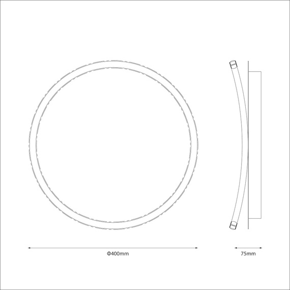 Lampa Sufitowa Milagro Cali ML1846