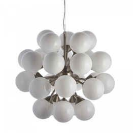 Lampa wisząca Endon Oscar 28 nikiel 77587