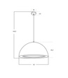 Lampa Wisząca Azzardo Rene Beige AZ5902