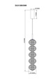 Lampa Wisząca Zuma Line Galatea 003064-034756