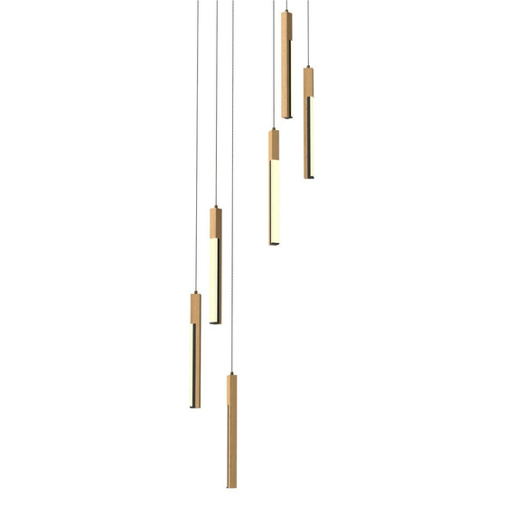 Zuma Line Lampa wisząca Eliot MD4768-6-3BMT