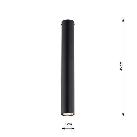 Emibig Tecno 1l Black (1316/1L) Plafon