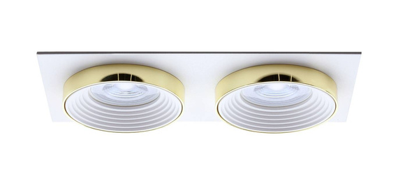 Oprawa wpuszczana w sufit Berella Light Suso 2 WH/GD BL5355