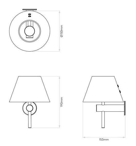 Kinkiet Astro Roma 1050009