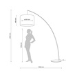 Lampa Stojąca TK Lighting Moby 5486