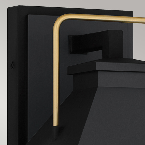 Oprawa Ścienna Elstead Lighting QZ-BUCKLEY-M-MBK