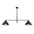 Wisząca lampa MAVERICK 2 BLACK czarny (1211/2) - Emibig