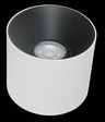 Sufitowy plafon Alfa LED biały-Czarny (C064CL-01-25W3K-RD-WB) - Maytoni
