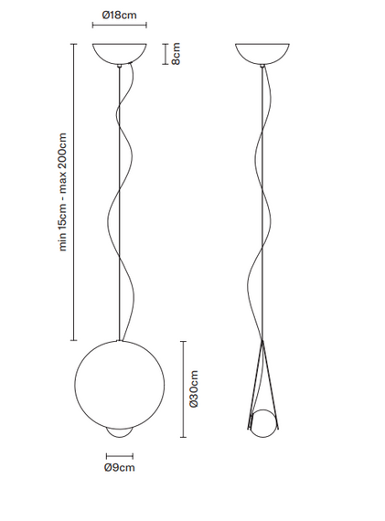 Lampa wisząca Fabbian Akoya F61 A31 21