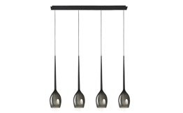 Lampa wisząca AZzardo IZZA 4 Smoky AZ2938