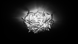 Plafon Slamp Veli Medium Charcoal