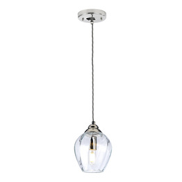 Lampa wisząca Elstead Lighting Tiber TIBER-P-CLEAR