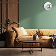 Natynkowa lampa ścienna OSLO K1 WHITE/GRAFIT biały (1188/K1) - Emibig