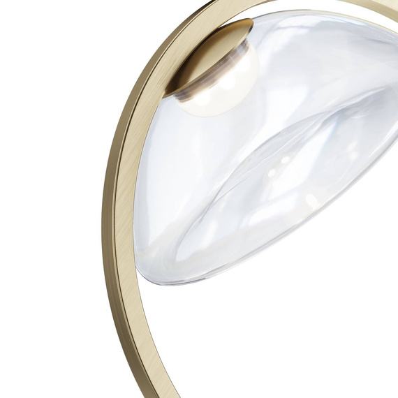 Natynkowa lampa ścienna Lunare mosiądz (MOD327WL-L5BS3K) - Maytoni