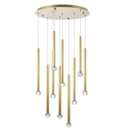 Lampa Wisząca Berella Light Aramo 10 GD złota BL5584
