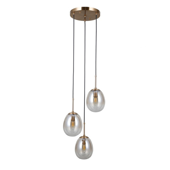 Italux PND-40825-3-GD Zwis Meolo