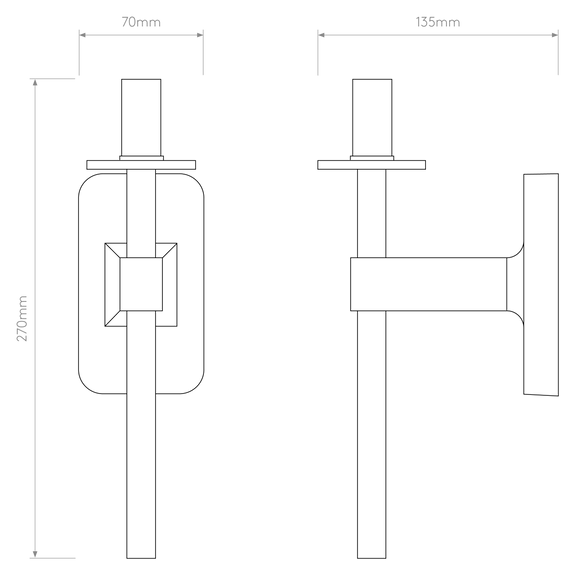Lampa Ścienna Astro Tacoma 1429001