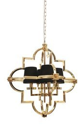 Lampa wisząca złota Berella Light Torla 4 BL0511