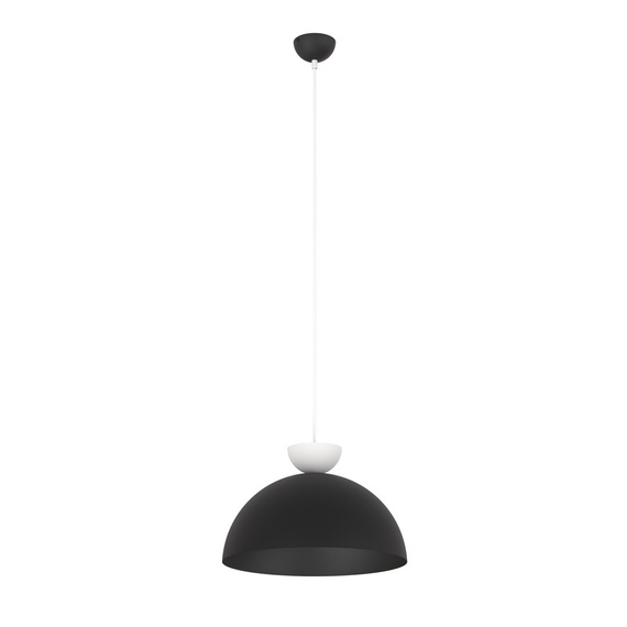 Lampa Wisząca Emibig Lunaro 1l Bl Black/White (1472/1L)
