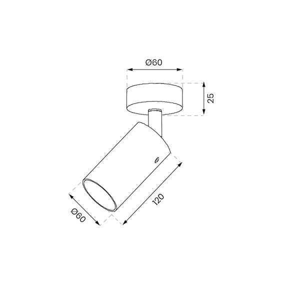 Lampa Sufitowa Milagro Ricky ML0689