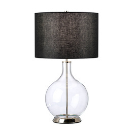 Elstead Lighting Orb ORB-CLEAR-PN-BLK Lampka nocna