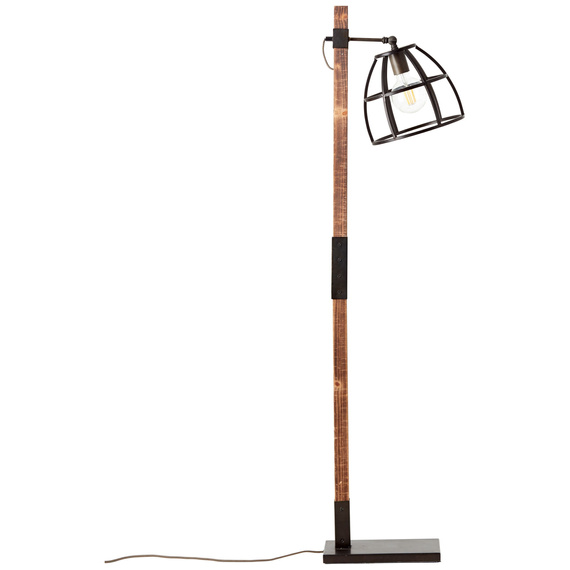 Brilliant Lampa Stojąca Matrix Wood 99136/46