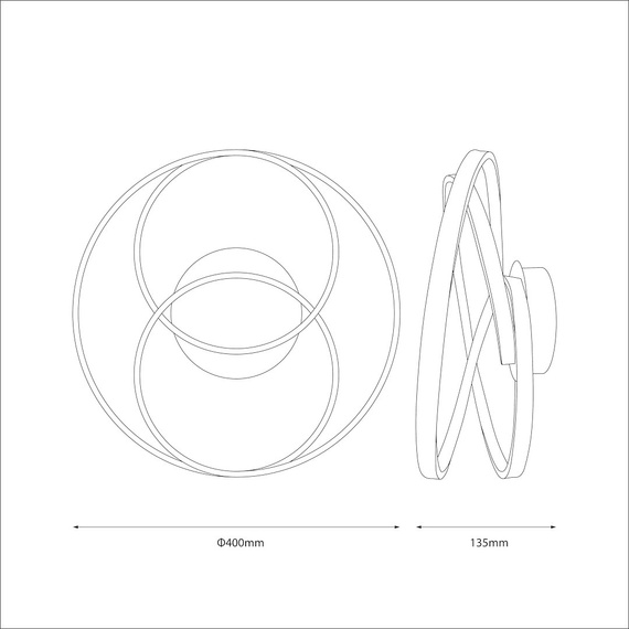 Lampa Sufitowa Milagro Sufitowe 26 ML2058