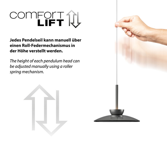 Lampa Wisząca Paul Neuhaus Pure Moon 003902-034656