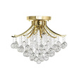 Plafoniera kryształowa Elem Wenecja 5191/4 TR Złoty