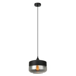 Lampa wisząca Italux Molina MDM-2380/1 BK+SG